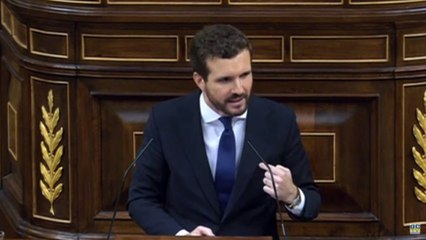 Casado reprocha a Sánchez su vinculación con los ERE