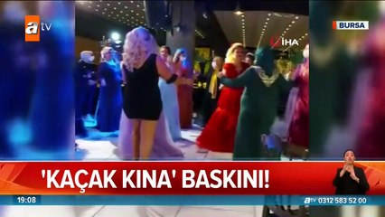 Yasağa rağmen kına gecesi!