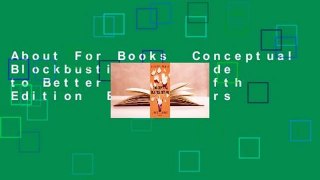 About For Books  Conceptual Blockbusting: A Guide to Better Ideas, Fifth Edition  Best Sellers