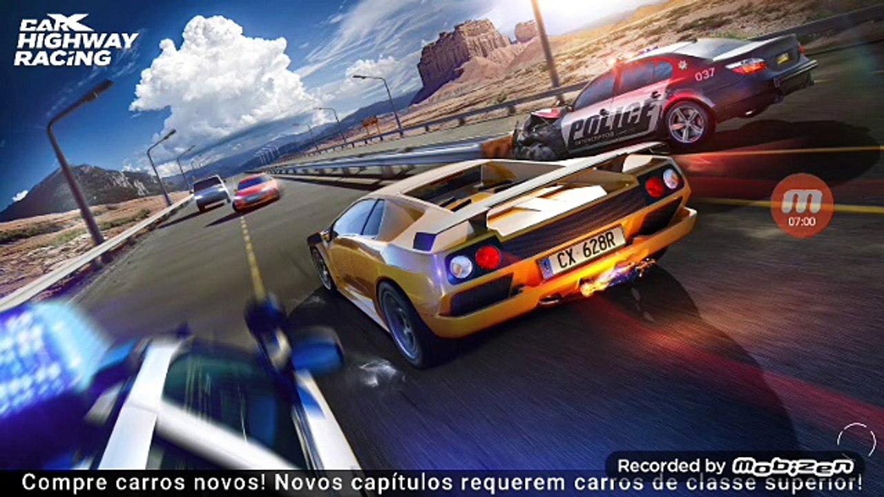 CarX Highway Racing (Android) #4 - Corridas e Missão de polícia com o DeLorean DMC