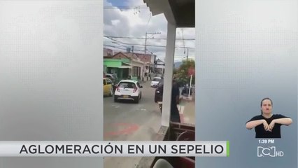 Polémica en Cúcuta por sepelio donde hubo disparos, alcohol y aglomeraciones