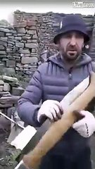 Couteau de poche façon russe