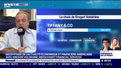 Gregori Volokhine (Meeschaert Financial Services) : l'acquisition de Tiffany par LVMH est-elle compromise ? - 09/09