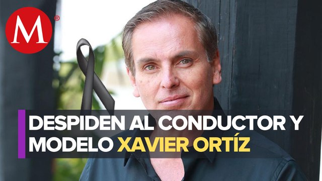 Amigos y familiares dan el último adiós a Xavier Ortiz