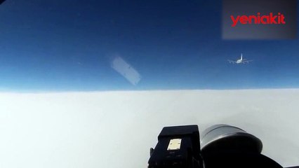 Gerilim havaya yansıdı! Savaş uçağını engellediler