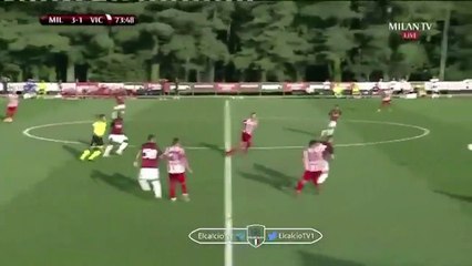 Brahim anota su primer gol con el Milan