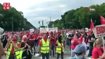 Berlin'de eğlence sektöründen protesto: 