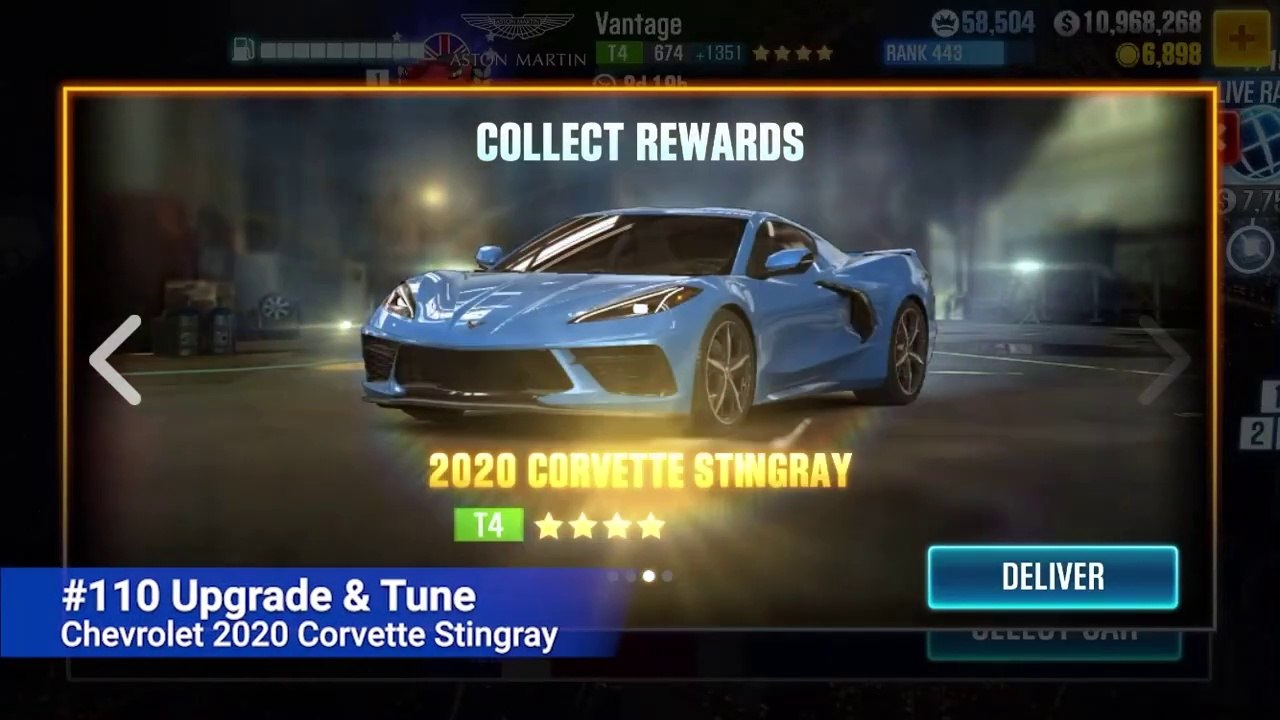 #110 CSR Racing 2 | Upgrade and Tune | Chevrolet 2020 Corvette Stingray