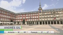 Madrid, un verano sin turistas: soledad en la Plaza Mayor