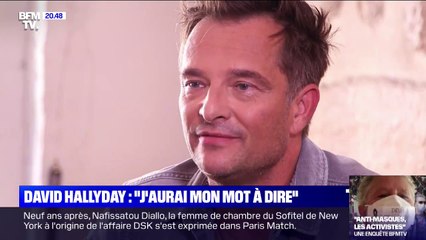 David Hallyday à propos des projets autour de Johnny: 'J'aurai mon mot à dire'