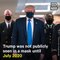 Pres. Trump Mocks Joe Biden for Wearing a Mask
