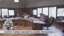 Corte Constitucional tumbó el decreto que redujo pensiones ante la pandemia