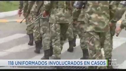Más de 100 militares están involucrados en presuntos abusos contra menores