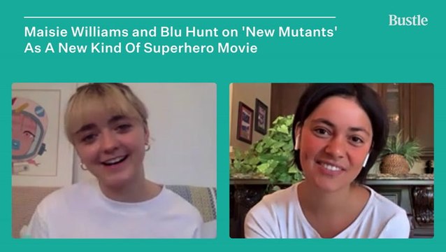 Maisie Williams & Blu Hunt Share The Best Bloopers From 'New Mutants' | Bustle