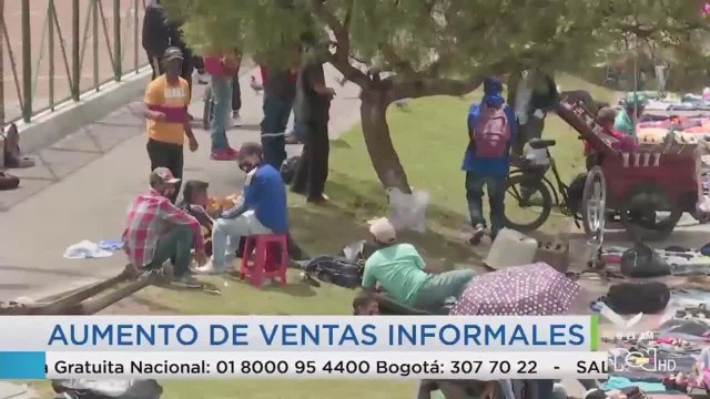 Ventas informales en medio de pandemia siguen aumentando en Bogotá