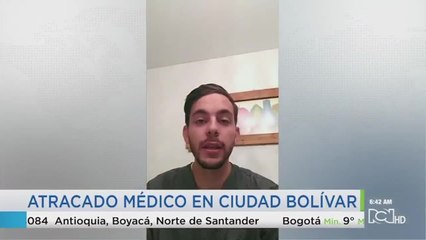 Roban a equipo médico que realizaba pruebas para covid-19 en Bogotá