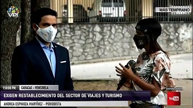 Caracas - AVAVIT afirmó que el sector turismo está en crisis - VPItv