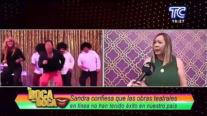 Actriz Sandra Pareja reaparece y confiesa que actores ecuatorianos atraviesan crisis por la pandemia