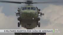 Hallan sin vida a nueve de los 11 desaparecidos en helicóptero Black Hawk