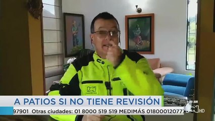 ¡Pilas! A los patios quienes no tengan revisión técnico mecánica