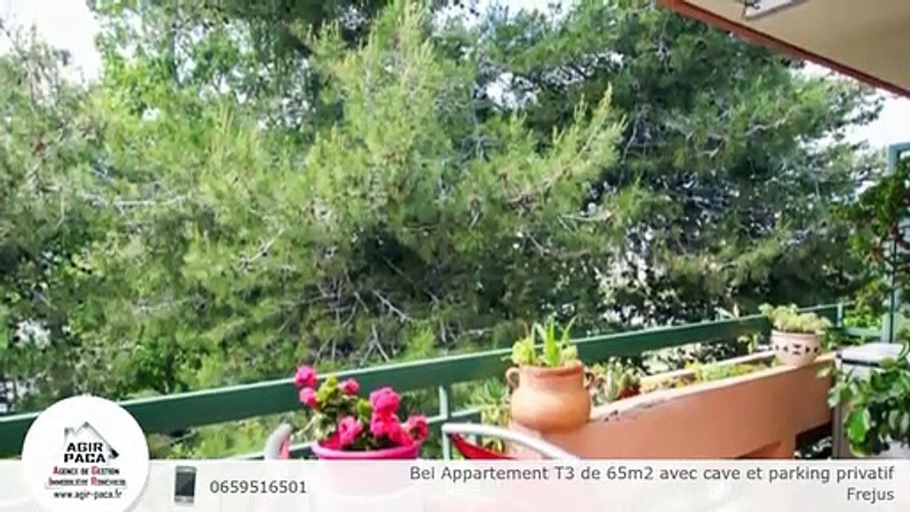Bel Appartement T3 de 65m2 avec cave et parking privatif