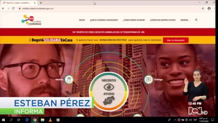 Distrito crea red de solidaridad ante la cuarentena