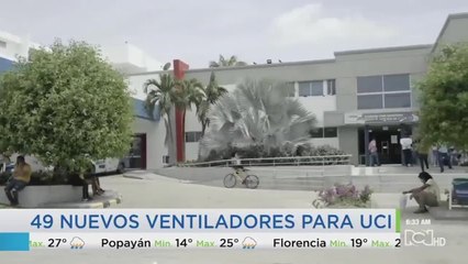 En medio de crisis en UCI de Barranquilla, llegan nuevos ventiladores