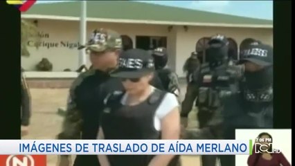 Aída Merlano fue recluida en base del Sebin en Venezuela