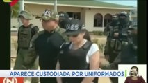 VIDEO: primeras imágenes del traslado de Aída Merlano a Caracas, Venezuela