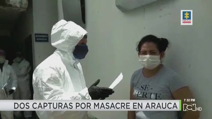 Capturan a presuntos responsables de masacre en El Caracol, Arauca