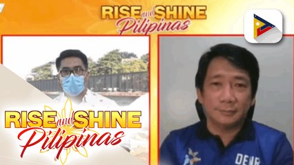 Paglalagay ng crushed dolomite sa Manila Baywalk, bahagi ng Manila Bay rehabilitation