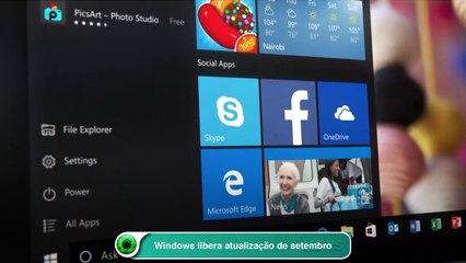 Windows libera atualização de setembro