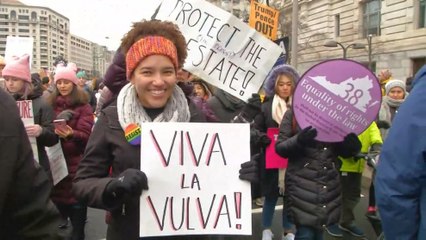 Multitudinaria marcha por la equidad y la igualdad en Washington