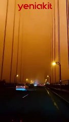 San Francisco şehri kızıla boyandı