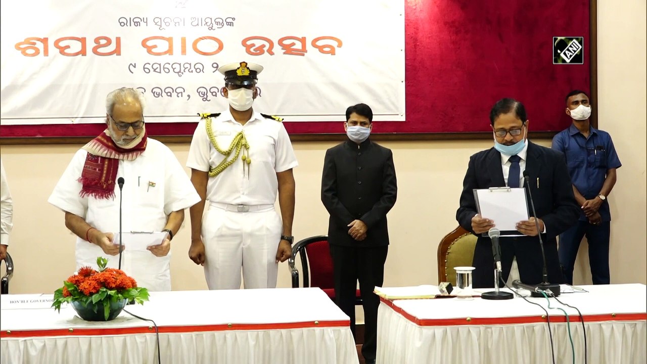 Odisha Governor administered oath of office to State Information Commissioners