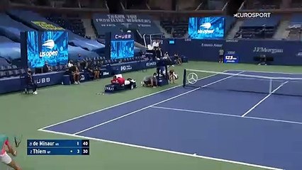 Thiem était en démonstration face à De Minaur : les temps forts de sa qualification en demie