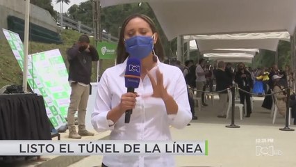 ¡Al fin! Este viernes se inauguró el Túnel de la Línea, "el sueño de un país"