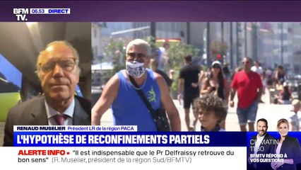 Le président de la région Paca juge "inconcevable" un reconfinement partiel