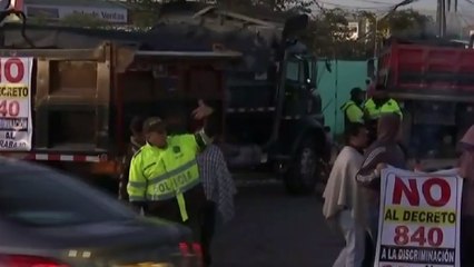 La salud pública no es negociable: secretario de movilidad responde a los 'volqueteros'