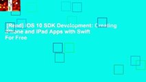 [Read] iOS 10 SDK Development: Creating iPhone and iPad Apps with Swift  For Free