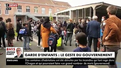 Le gouvernement a annoncé cette nuit accorder le chômage partiel aux salariés obligés de garder leur enfants en cas de fermeture de crèche ou école