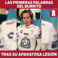 Las primeras palabras del Burrito Hernández tras aparatosa lesión