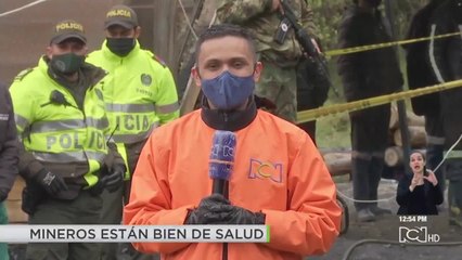 "Estamos bien de salud, de comida, bien de todo": minero atrapado en Lenguazaque