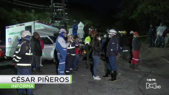 Esperanza en mina de carbón: tres mineros atrapados en Lenguazaque están con vida