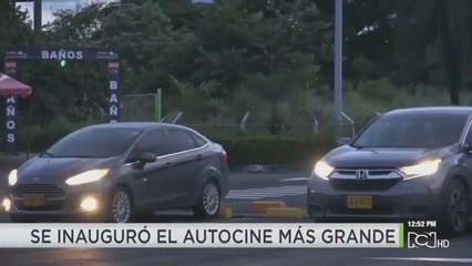 Yopal le dio la bienvenida al autocine más grande del país
