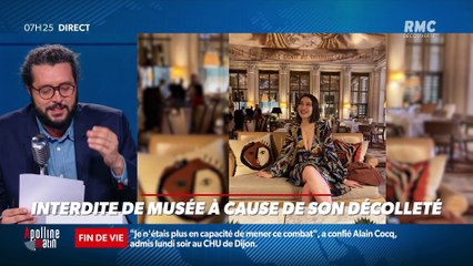 #Magnien, la chronique des réseaux sociaux : Interdite de musée à cause de son décolleté - 10/09