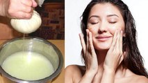 चेहरा चमकाने के घरेलू उपाय | फटे दूध के पानी का उपयोग | फटे दूध के पानी के फायदे | Sour Milk Water