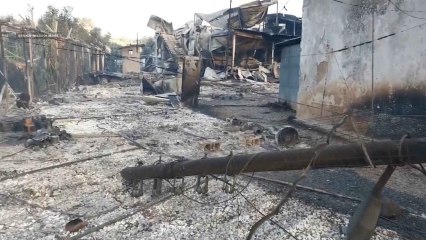 Los refugiados de Moria serán trasladados a barcos y nuevas carpas