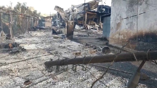 Los refugiados de Moria serán trasladados a barcos y nuevas carpas