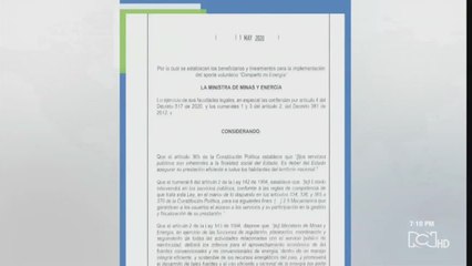 Gobierno habilita programa 'Comparto mi energía' para apoyar al pago de luz de los más vulnerables
